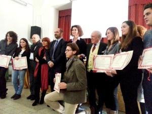 Gli studenti  premiati