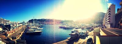 Sulla strada della Costa Azzurra per visitare il Principato di Monaco. Sulla strada della Costa Azzurra per visitare il Principato di Monaco.