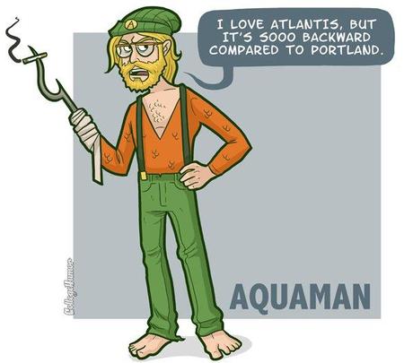 Hipster Aquaman