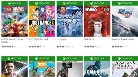 Aperta la versione italiana dello store online di Xbox One Aperta la versione italiana dello store online di Xbox One