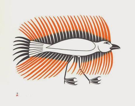 BELLISSIMI PATTERNS E MOTIVI INUIT NELLE OPERE DI KENOJUAK ASHEVAK BELLISSIMI PATTERNS E MOTIVI INUIT NELLE OPERE DI KENOJUAK ASHEVAK