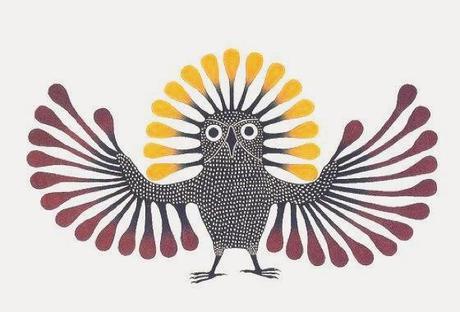 BELLISSIMI PATTERNS E MOTIVI INUIT NELLE OPERE DI KENOJUAK ASHEVAK BELLISSIMI PATTERNS E MOTIVI INUIT NELLE OPERE DI KENOJUAK ASHEVAK