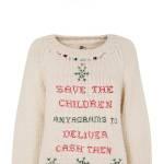 Save The Children, “Christmas Jumper”: all’asta via sms maglioni griffatissimi