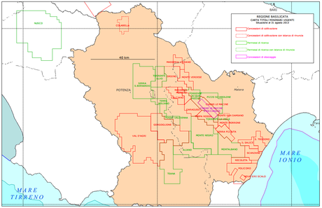 basilicata trivellazioni e permessi ricerca