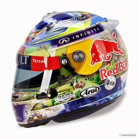 Arai GP-6 S.Vettel Interlagos 2013 by Jens Munser Designs Arai GP-6 S.Vettel Interlagos 2013 by Jens Munser Designs