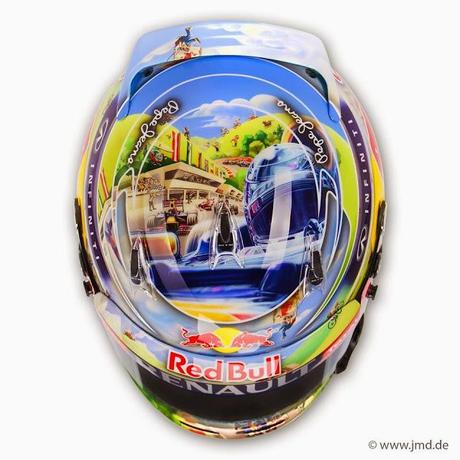 Arai GP-6 S.Vettel Interlagos 2013 by Jens Munser Designs Arai GP-6 S.Vettel Interlagos 2013 by Jens Munser Designs