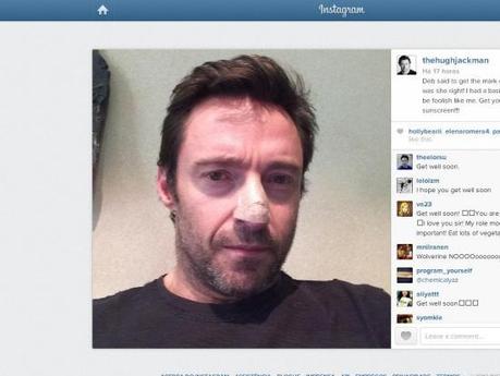 Hugh Jackman, con una foto su Instagram rivela di avere il cancro