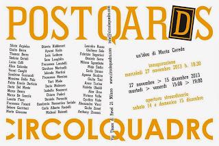 PostQards  50 artisti e 250 opere per Circoloquadro