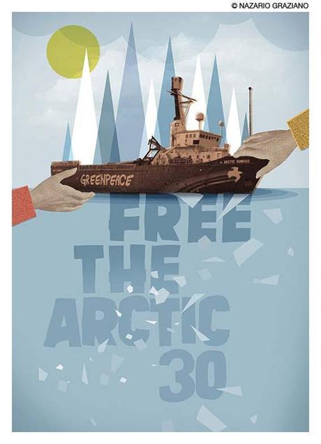 NazarioGraziano - Free the arctic 30 Greenpeace