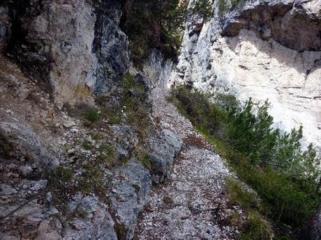 sentiero cascate di fanes, cortina sentiero cascate di fanes, cortina