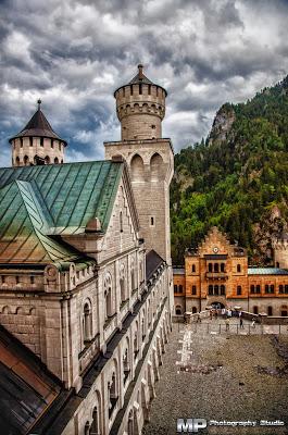 In Baviera alla ricerca delle favole. Il castello di Neuschwanstein. In Baviera alla ricerca delle favole. Il castello di Neuschwanstein.