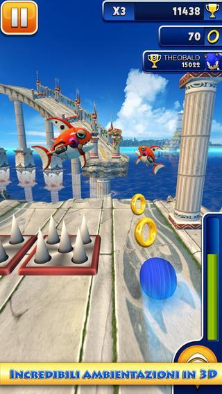  Sonic Dash arriva su Android!!!! Altro che Temple Run!!!!