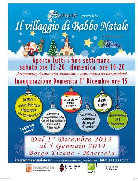 Il Villaggio di Babbo Natale a Macerata