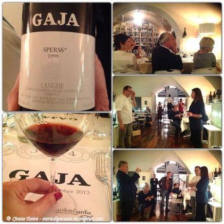 Sperss 1999 #Gaja prodotto a Serralunga Langhe Nebbiolo DOC 94% Nebbiolo 6% Barbera - Sperss significa nostalgia — presso M1lle Storie & Sapori.