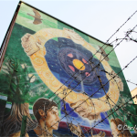 Tra i murales di Belfast sfilano i protagonisti della lotta per gli ideali della libertà