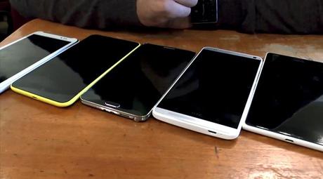 ju6f Super comparativa PHABLET   Samsung, Nokia, Asus e HTC (VIDEO)