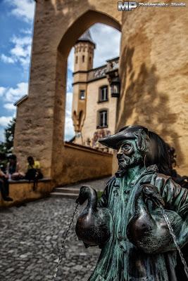 In Baviera per vedere il castello di Hohenschwangau.