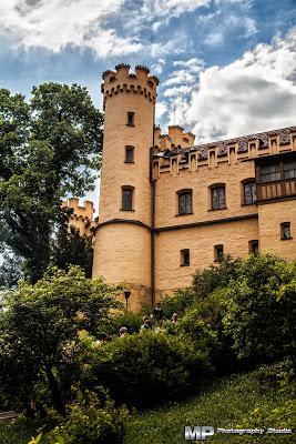 In Baviera per vedere il castello di Hohenschwangau.