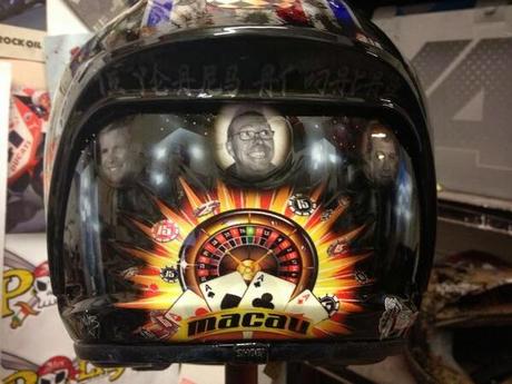 Shoei X-Spirit II J.McGuinness Macau 2013 by Rage Designs Shoei X-Spirit II J.McGuinness Macau 2013 by Rage Designs