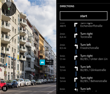 Here Drive ora ha la funzione “trova la mia auto” dsa