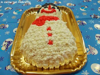 Torta pupazzo di neve