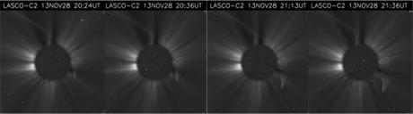 Cometa ISON SOHO LASCO C2 post perielio