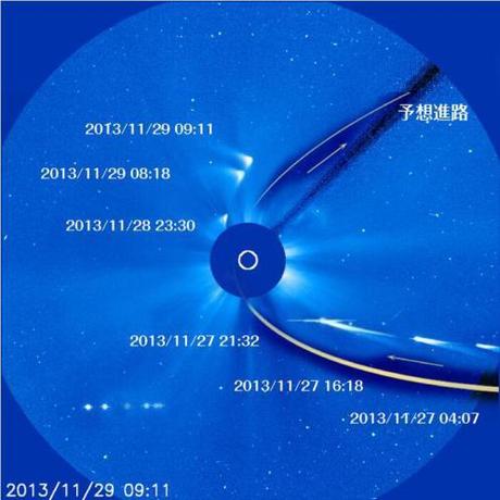 Comet Ison best picture survived