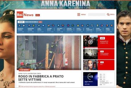 Attivo RaiNews.it, il nuovo portale unico di informazione della Rai Attivo RaiNews.it, il nuovo portale unico di informazione della Rai