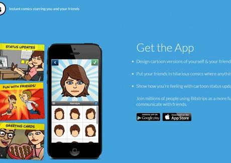 Bitstrips: una App per trasformare la tua vita in un fumetto