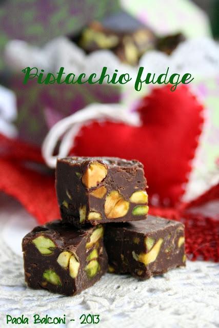 Idee regalo per Natale: pistacchio fudge!