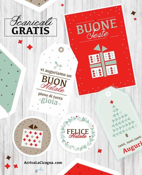 Biglietti di auguri di Natale da stampare gratis per voi!