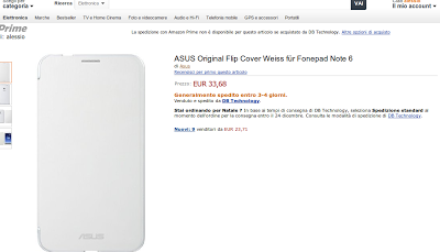 Custodie e cover per Asus Fonepad Note 6: dove acquistarle