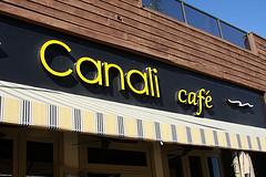 Canali Cafe Signage in Venice, CA