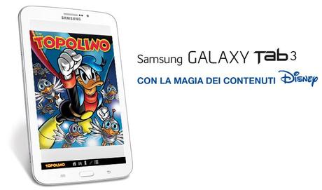 Manuale Italiano Galaxy Tab 3 SM-T210 con la magia dei contenuti Disney