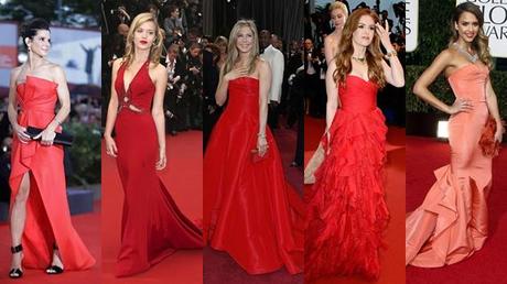 I migliori outfit di colore rosso del 2013