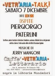 AL CAFFE' LETTERARIO PIERGIORGIO PATERLINI