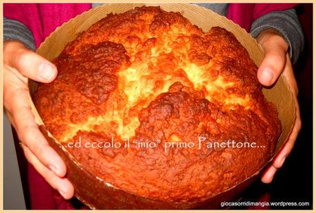 Non ha la cupola…non ha glutine, ma è il mio primo Panettone!