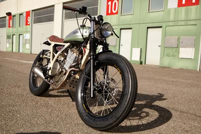 Honda 650 Dominator Street Tracker by CRD