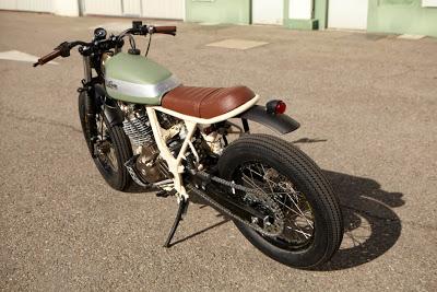 Honda 650 Dominator Street Tracker by CRD