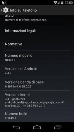 Android 442 Come forzare laggiornamento via OTA per tutti i Nexus e ricevere Android 4.4.2