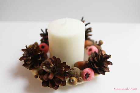 Portacandele da fare con i bambini – Candle holder to make with kids