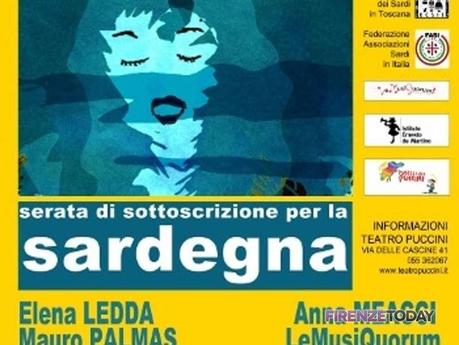 Concerto di solidarietà pro Sardegna a Firenze