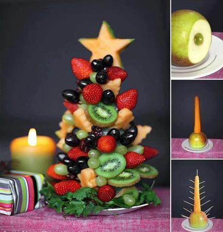 Idee per Natale – Come realizzare un albero di frutta