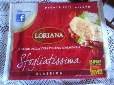 Loriana piadina romagnola