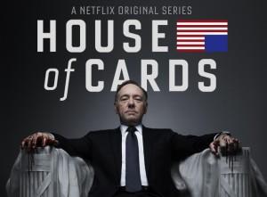 Locandina promozionale per House of Cards 