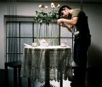 Carlo Contin. T5&T8, 2005, autoproduzione. Vaso per fiori a capienza multipla in vetro borosilicato. ph Ramak Fazel
