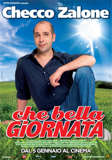 locandina checco zalone che bella giornata