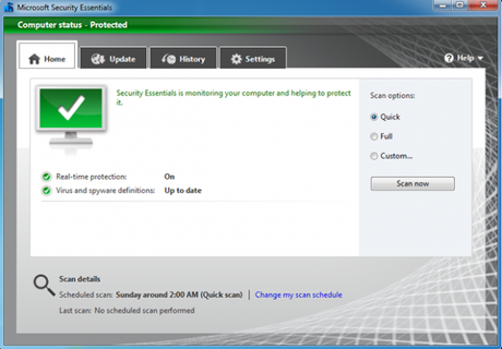 security essentials 20 t Antivirus Gratis per Windows: Microsoft Security Essentials