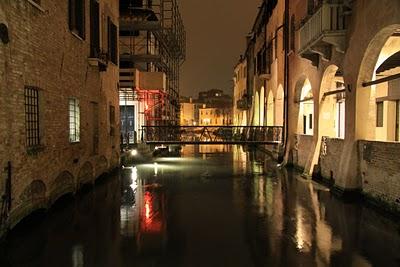 notte sui canali di Treviso