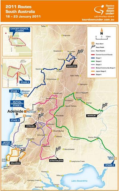 Tour DOWN Under 2011